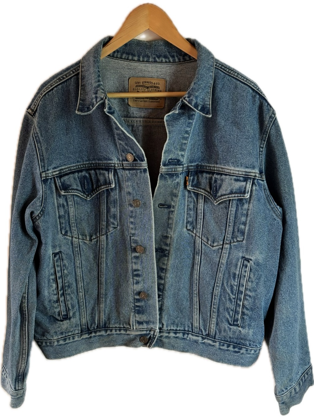 Levi's Vintage Orange Tab Classic Blue Denim Jacket